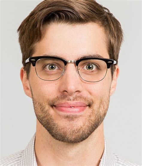 ray ban eyeglasses on face